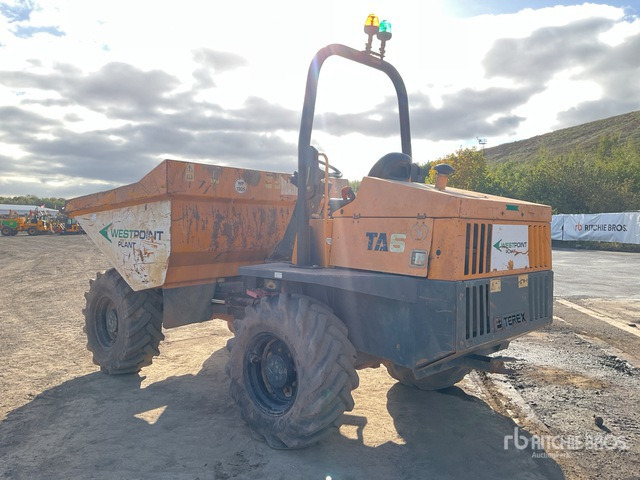 2015 Terex TA6 6 ton 4x4 Dumper - Minitippbil: bild 3 2015 Terex TA6 6 ton 4x4 Dumper - Minitippbil: bild 3