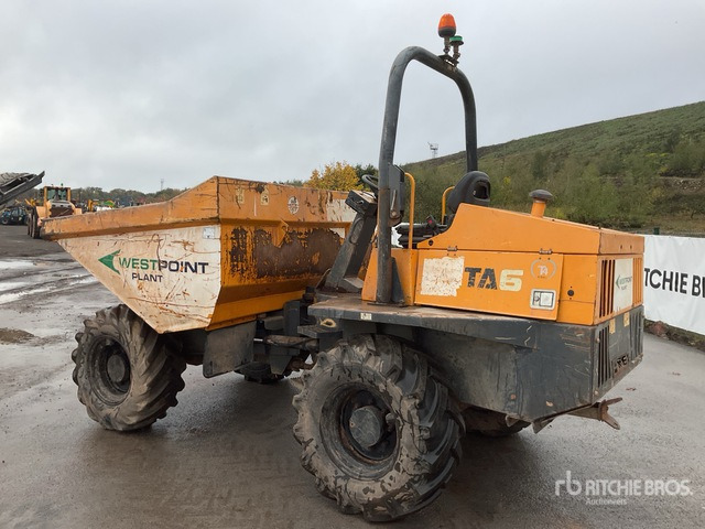 2015 Terex TA6 6 ton 4x4 Dumper - Minitippbil: bild 4 2015 Terex TA6 6 ton 4x4 Dumper - Minitippbil: bild 4