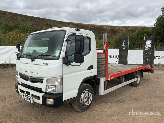 2021 Mitsubishi Canter 4x2 Flatbed Truck - Flakbil: bild 1 2021 Mitsubishi Canter 4x2 Flatbed Truck - Flakbil: bild 1