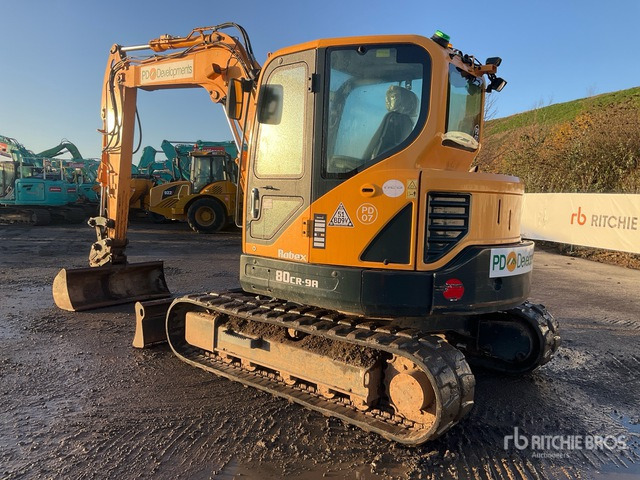 2022 Hyundai R80CR-9A Tracked Excavator - Bandgrävare: bild 2 2022 Hyundai R80CR-9A Tracked Excavator - Bandgrävare: bild 2