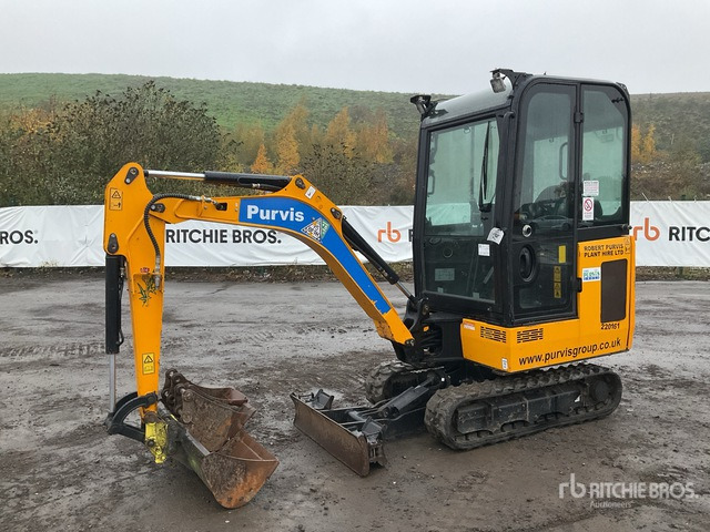 2022 JCB 16c-1 Mini Excavator: <6.6t - Minigrävmaskin: bild 2 2022 JCB 16c-1 Mini Excavator: <6.6t - Minigrävmaskin: bild 2