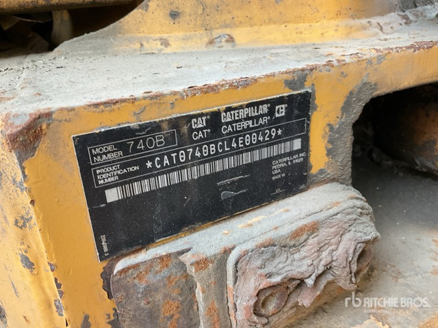 2011 Cat 740B - Ramstyrd dumper: bild 1 2011 Cat 740B - Ramstyrd dumper: bild 1