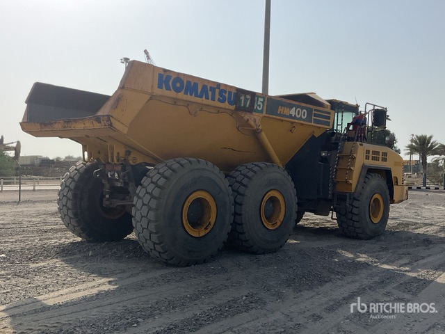 2014 Komatsu HM400-3 - Ramstyrd dumper: bild 4 2014 Komatsu HM400-3 - Ramstyrd dumper: bild 4