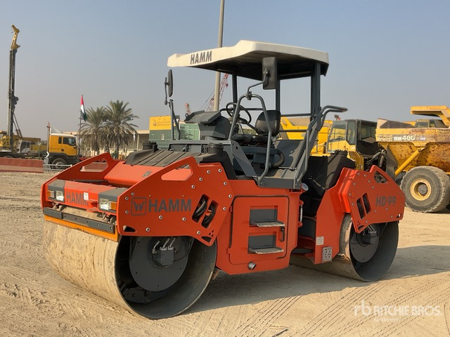 2017 Hamm H99 Double Drum Roller - Asfaltvält: bild 1 2017 Hamm H99 Double Drum Roller - Asfaltvält: bild 1