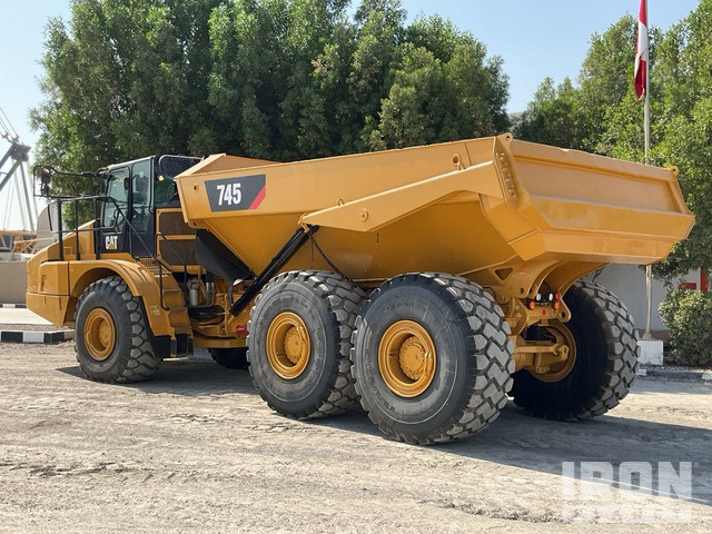 2018 Cat 745 - Ramstyrd dumper: bild 4 2018 Cat 745 - Ramstyrd dumper: bild 4