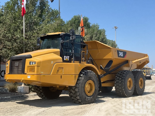 2018 Cat 745 - Ramstyrd dumper: bild 2 2018 Cat 745 - Ramstyrd dumper: bild 2
