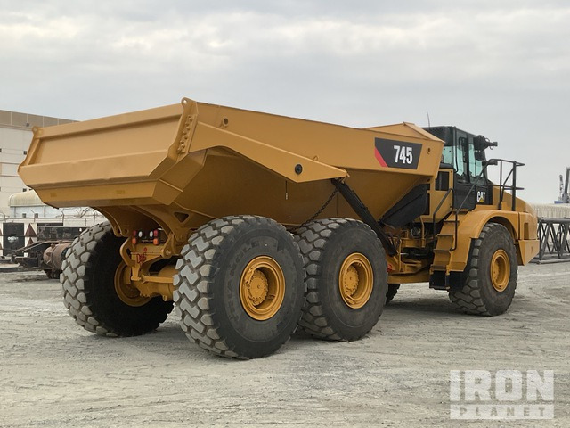 2018 Cat 745 - Ramstyrd dumper: bild 4 2018 Cat 745 - Ramstyrd dumper: bild 4