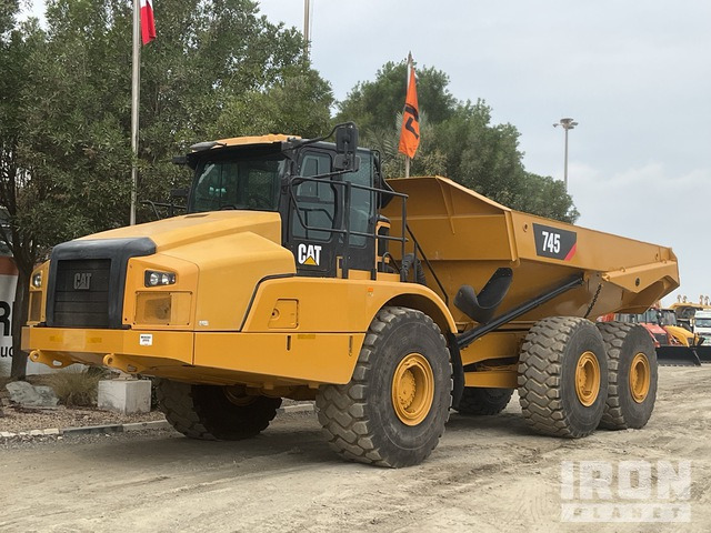 2018 Cat 745 - Ramstyrd dumper: bild 1 2018 Cat 745 - Ramstyrd dumper: bild 1
