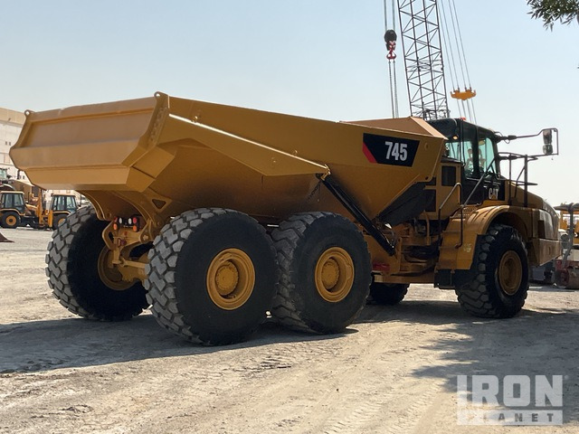 2018 Cat 745 - Ramstyrd dumper: bild 3 2018 Cat 745 - Ramstyrd dumper: bild 3