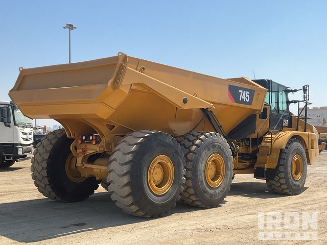 2018 Cat 745 - Ramstyrd dumper: bild 3 2018 Cat 745 - Ramstyrd dumper: bild 3
