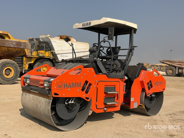 2019 Hamm HD99 Double Drum Roller - Asfaltvält: bild 1 2019 Hamm HD99 Double Drum Roller - Asfaltvält: bild 1