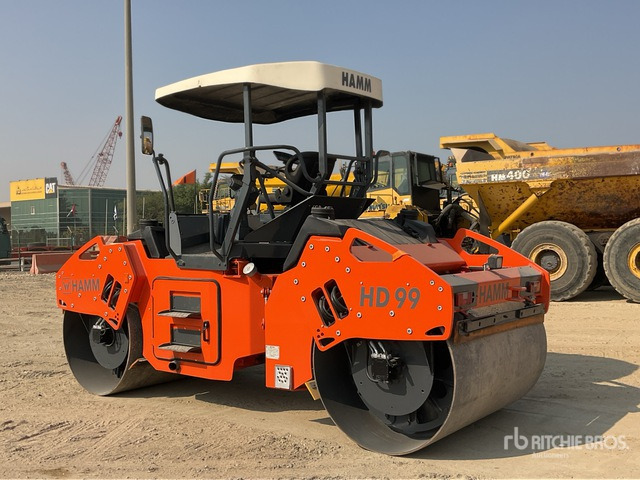 2019 Hamm HD99 Double Drum Roller - Asfaltvält: bild 2 2019 Hamm HD99 Double Drum Roller - Asfaltvält: bild 2