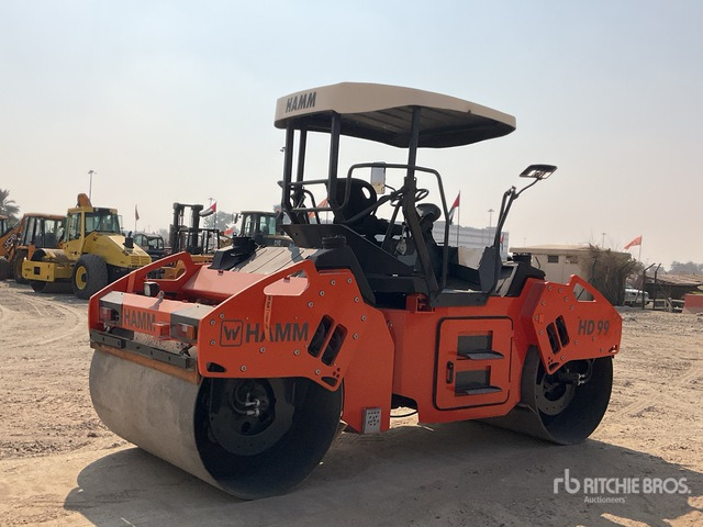 2019 Hamm HD99 Double Drum Roller - Asfaltvält: bild 3 2019 Hamm HD99 Double Drum Roller - Asfaltvält: bild 3