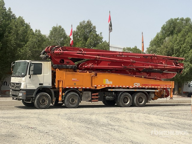 2020 Mercedes-Benz Actros 4143 2020 Sany SYM5449THBE 56 m on 8 ... Concrete Pump Truck - Betongpump: bild 2 2020 Mercedes-Benz Actros 4143 2020 Sany SYM5449THBE 56 m on 8 ... Concrete Pump Truck - Betongpump: bild 2