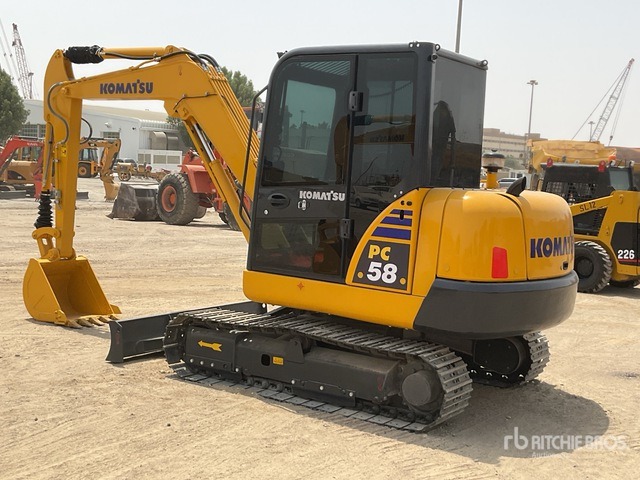 2022 Komatsu PC58-8 - Minigrävmaskin: bild 3 2022 Komatsu PC58-8 - Minigrävmaskin: bild 3