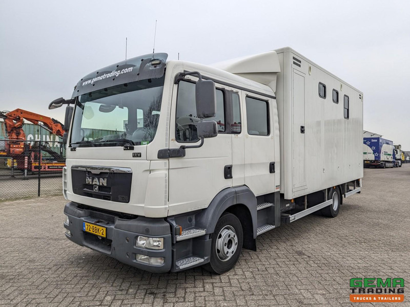 MAN TGL 12.180 4x2 DoKa 7 pers. Euro5 EEV - Paardenwagen 2-Paards - 147.000km! - MARGE - Hästbuss: bild 3 MAN TGL 12.180 4x2 DoKa 7 pers. Euro5 EEV - Paardenwagen 2-Paards - 147.000km! - MARGE - Hästbuss: bild 3