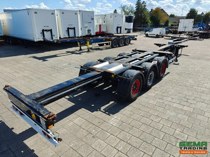 Pacton ET3 3-Assen Valx - MULTI - Schijfremmen - LiftAs - 3x Uitschuifbaar - ADR lekbak - Containerbil/ Växelflak semitrailer: bild 4 Pacton ET3 3-Assen Valx - MULTI - Schijfremmen - LiftAs - 3x Uitschuifbaar - ADR lekbak - Containerbil/ Växelflak semitrailer: bild 4