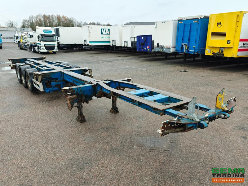 Pacton T3-010 3-Assen BPW - MULTI - Trommelremmen - LiftAs - 3x Uitschuifbaar - 11/2026 APK - Containerbil/ Växelflak semitrailer: bild 5 Pacton T3-010 3-Assen BPW - MULTI - Trommelremmen - LiftAs - 3x Uitschuifbaar - 11/2026 APK - Containerbil/ Växelflak semitrailer: bild 5