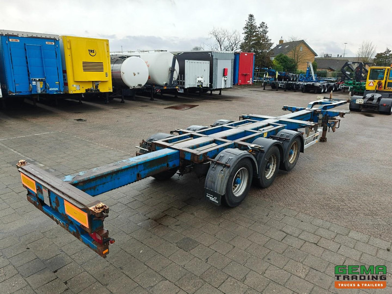 Pacton T3-010 3-Assen BPW - MULTI - Trommelremmen - LiftAs - 3x Uitschuifbaar - 11/2026 APK - Containerbil/ Växelflak semitrailer: bild 2 Pacton T3-010 3-Assen BPW - MULTI - Trommelremmen - LiftAs - 3x Uitschuifbaar - 11/2026 APK - Containerbil/ Växelflak semitrailer: bild 2