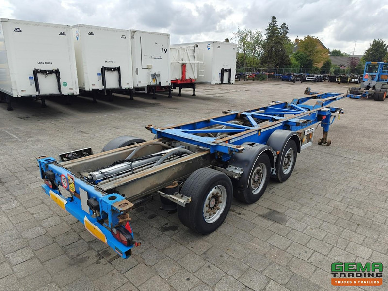 Van Hool 3B0079 3-Assen SAF - Schijfremmen - Alle aansluitingen / Universeel chassis - Containerbil/ Växelflak semitrailer: bild 1 Van Hool 3B0079 3-Assen SAF - Schijfremmen - Alle aansluitingen / Universeel chassis - Containerbil/ Växelflak semitrailer: bild 1
