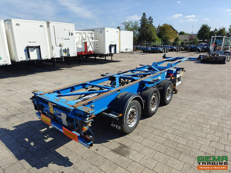 Van Hool 3B0079 3-Assen SAF - Schijfremmen - Alle aansluitingen / Universeel chassis - Containerbil/ Växelflak semitrailer: bild 1 Van Hool 3B0079 3-Assen SAF - Schijfremmen - Alle aansluitingen / Universeel chassis - Containerbil/ Växelflak semitrailer: bild 1