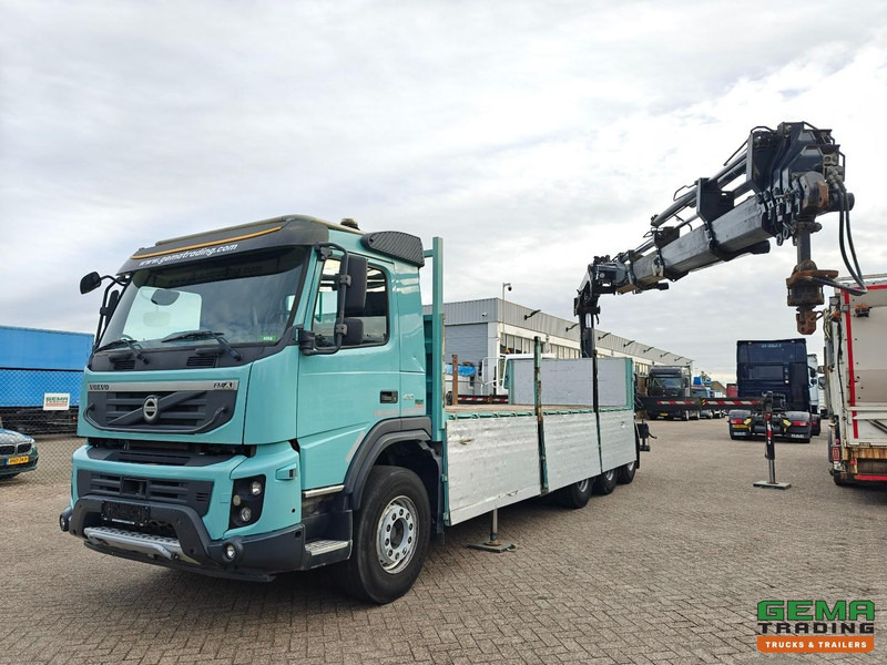 Volvo FMX 410 8x4/4 Dagcab Euro5 - Open Laadbak 6.8m + Hiab 244 E-6 Hipro - 258.000km - Naafreductie - 05/2026 APK - Flakbil, Kranbil: bild 4 Volvo FMX 410 8x4/4 Dagcab Euro5 - Open Laadbak 6.8m + Hiab 244 E-6 Hipro - 258.000km - Naafreductie - 05/2026 APK - Flakbil, Kranbil: bild 4