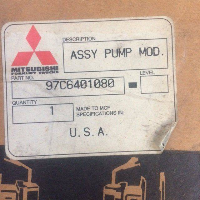 Assy. Pump, Module,72/80V for Mitsubishi - Elektriskt system för Materialhanteringsutrustning: bild 4 Assy. Pump, Module,72/80V for Mitsubishi - Elektriskt system för Materialhanteringsutrustning: bild 4