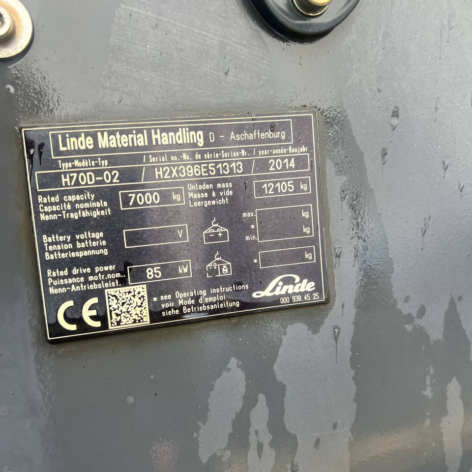 Linde H70D (396) - Dieseltruck: bild 5 Linde H70D (396) - Dieseltruck: bild 5