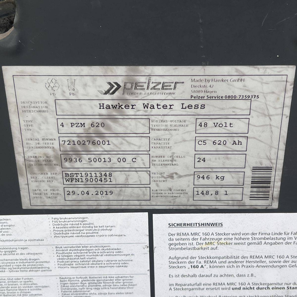 Skjutstativtruck Linde R14HD (1120): bild 12