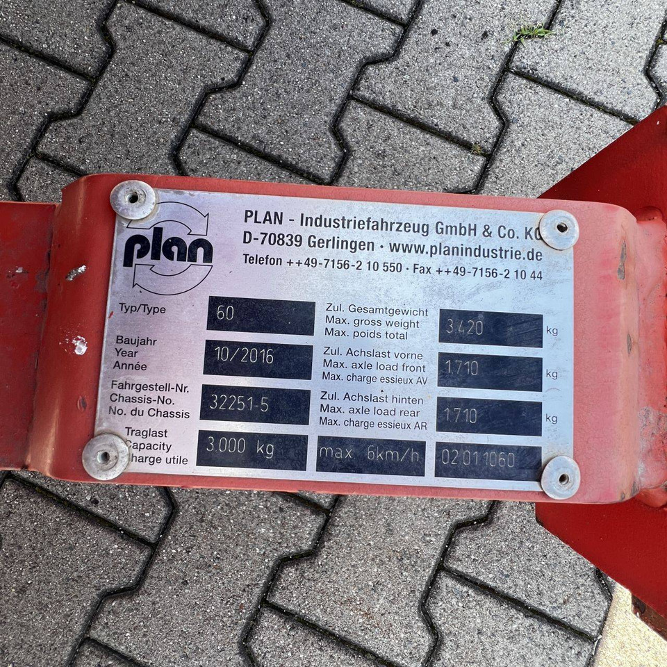 Plan Type 60-3.000 - Rolltrailer: bild 2 Plan Type 60-3.000 - Rolltrailer: bild 2