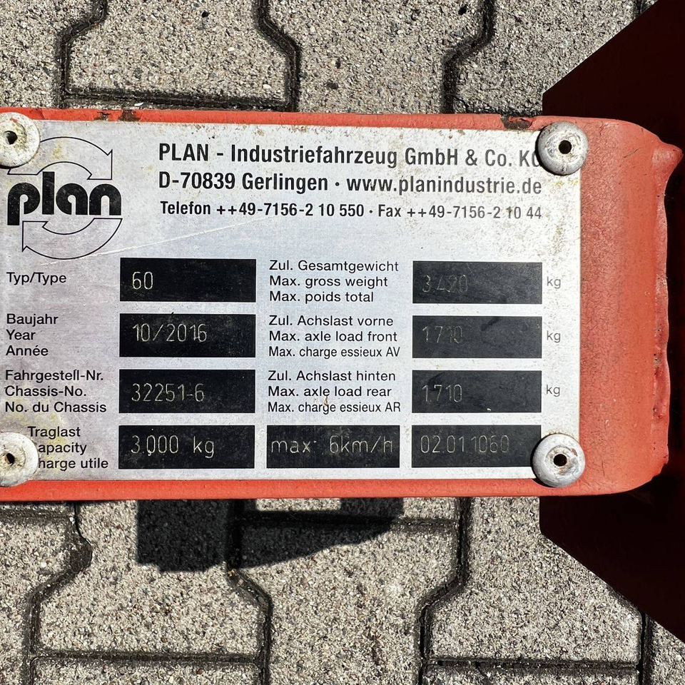 Plan Type 60-3.000 - Rolltrailer: bild 2 Plan Type 60-3.000 - Rolltrailer: bild 2
