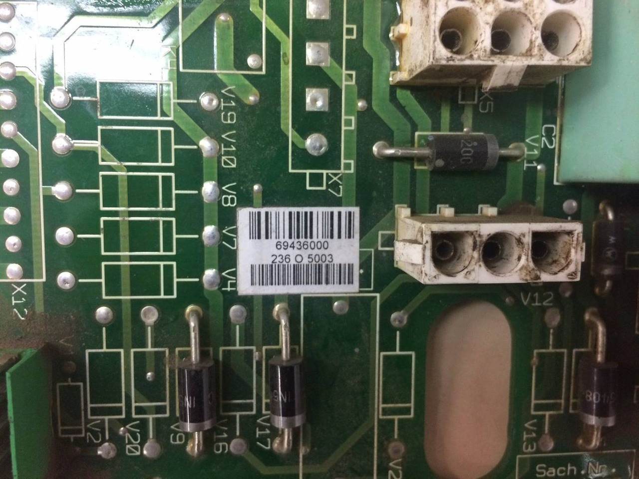 Printed circuit board breadboard forJungheinrich ERE 20G 20-120-56 - Elektriskt system för Materialhanteringsutrustning: bild 2 Printed circuit board breadboard forJungheinrich ERE 20G 20-120-56 - Elektriskt system för Materialhanteringsutrustning: bild 2