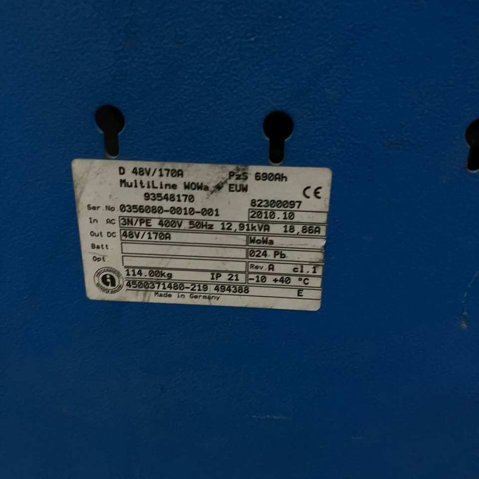 Hawker 48V/170A Multi Line - Reservdelar för Materialhanteringsutrustning: bild 2 Hawker 48V/170A Multi Line - Reservdelar för Materialhanteringsutrustning: bild 2