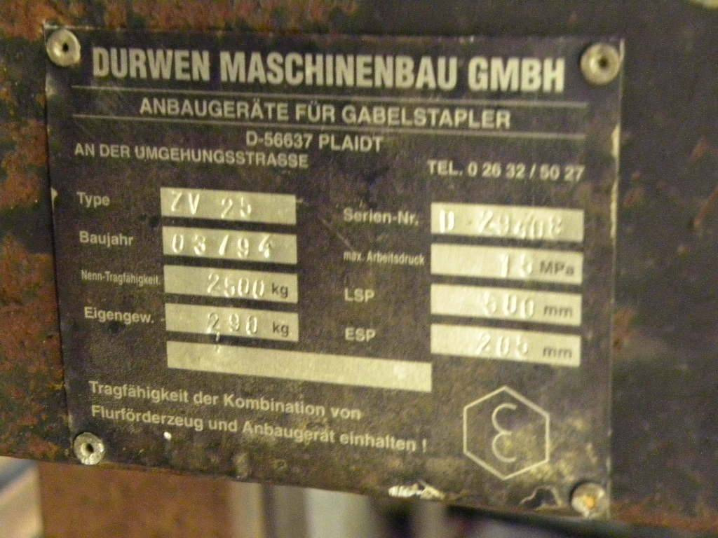 Dürwen Fork positioner - Tillbehör: bild 2 Dürwen Fork positioner - Tillbehör: bild 2