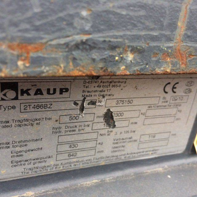 Kaup Fork positioner with separate Sideshift - Tillbehör: bild 1 Kaup Fork positioner with separate Sideshift - Tillbehör: bild 1