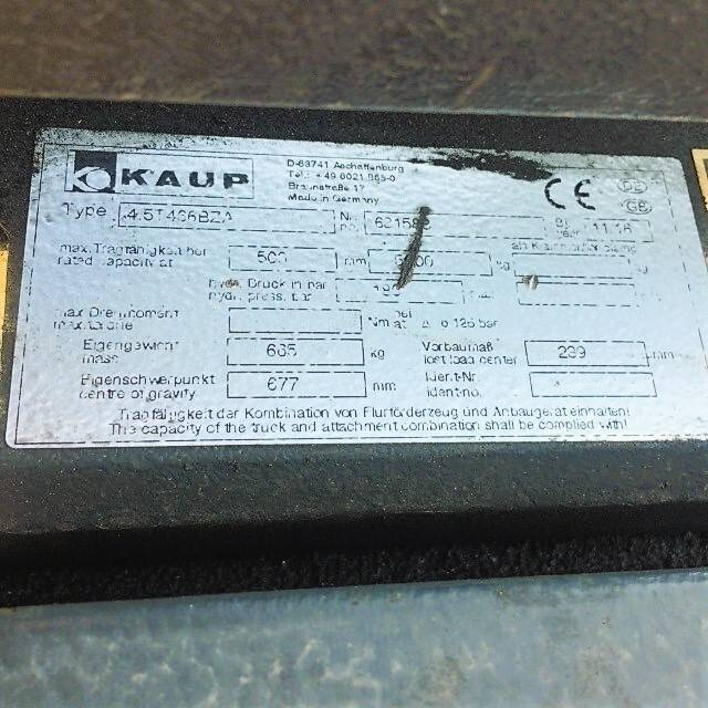 Kaup Fork positioner with separate sideshift - Tillbehör: bild 1 Kaup Fork positioner with separate sideshift - Tillbehör: bild 1