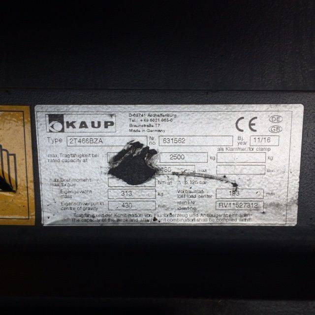 Kaup Fork positioner with sideshift - Tillbehör: bild 3 Kaup Fork positioner with sideshift - Tillbehör: bild 3