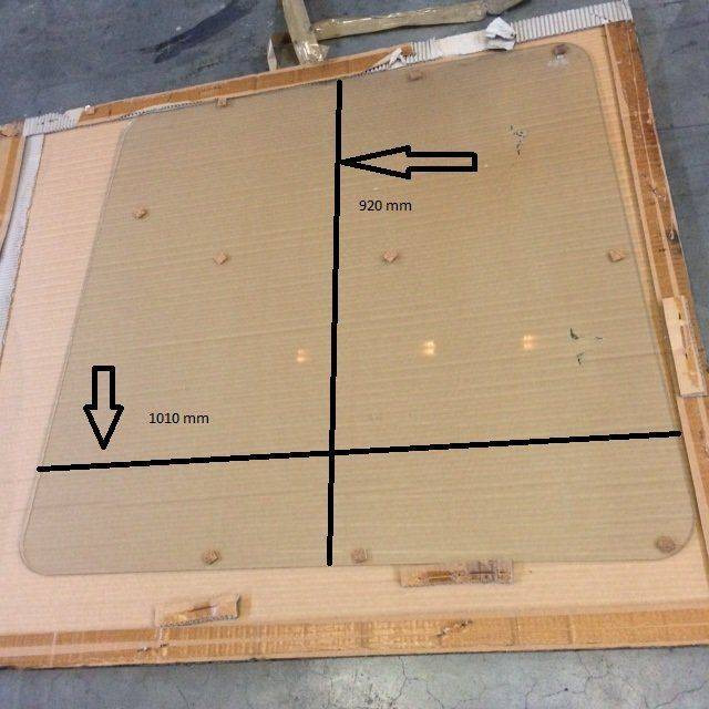 Wind screen for Linde Series 352 - Fönster och reservdelar för Materialhanteringsutrustning: bild 2 Wind screen for Linde Series 352 - Fönster och reservdelar för Materialhanteringsutrustning: bild 2