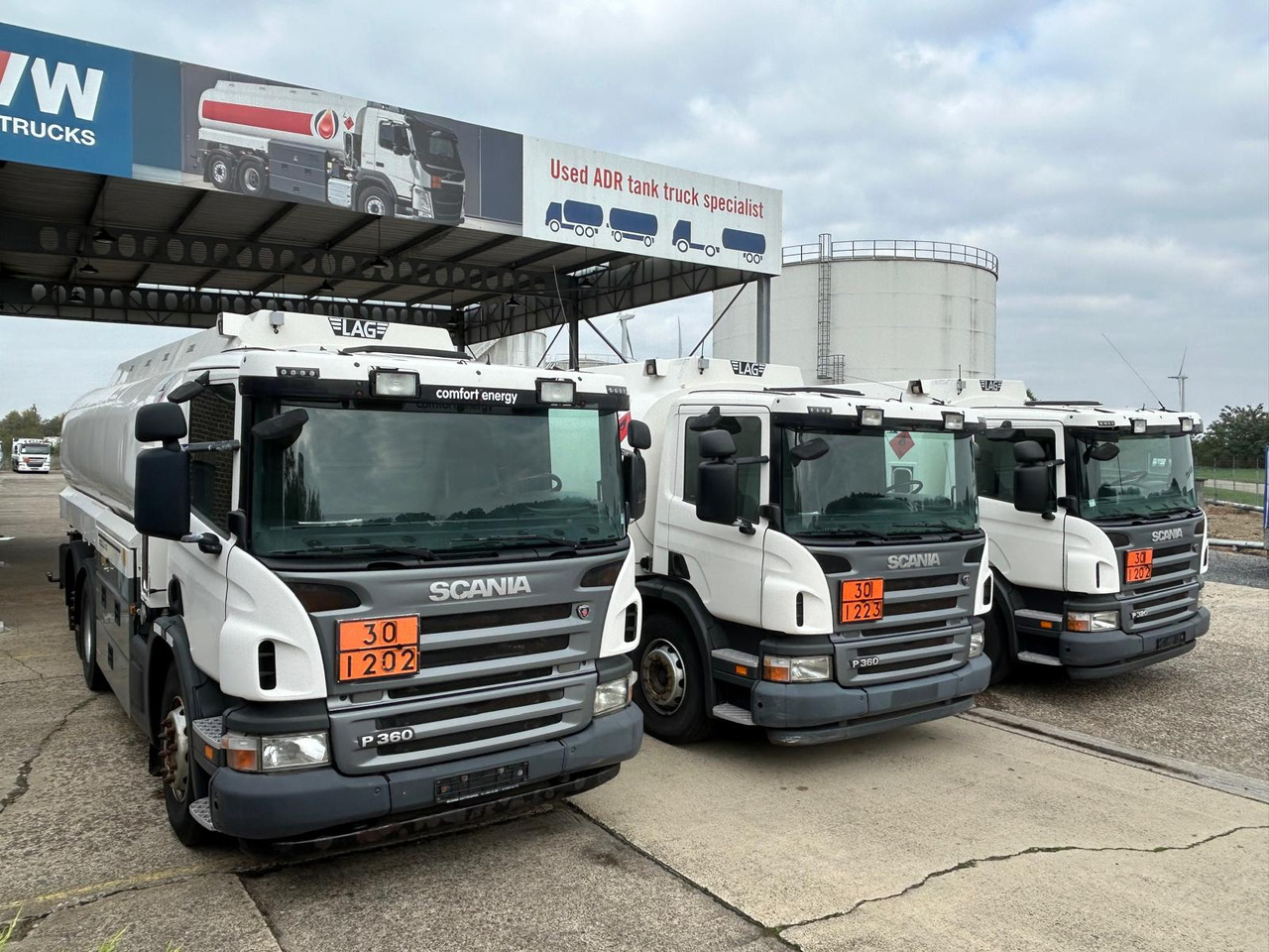 SCANIA P320/P360 (lot of 3) - Tankbil: bild 3 SCANIA P320/P360 (lot of 3) - Tankbil: bild 3