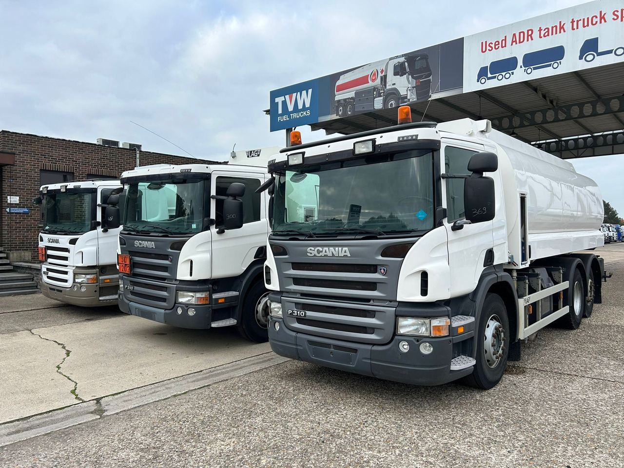 SCANIA PRT, P310, P380 (lot of 3) - Tankbil: bild 1 SCANIA PRT, P310, P380 (lot of 3) - Tankbil: bild 1