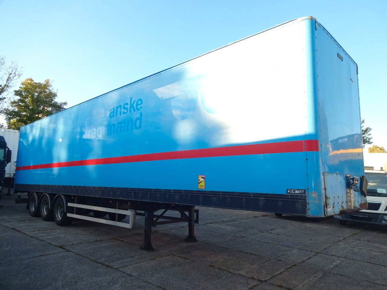 Kel-Berg 3 x Koffer, Doppelstock mit Balken - Skåp semitrailer: bild 1 Kel-Berg 3 x Koffer, Doppelstock mit Balken - Skåp semitrailer: bild 1