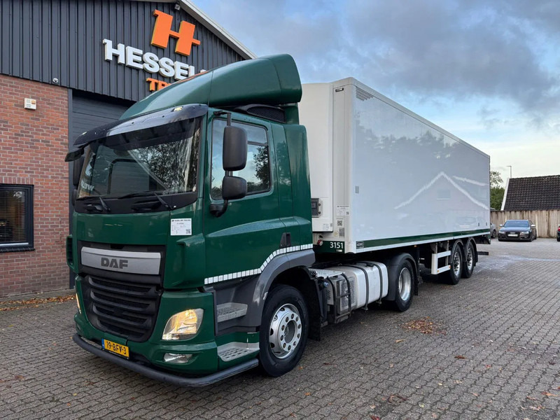 DAF CF 290 + HTF Koeloplegger PTO Powered koelmotor Dhollandia 3000KG NL Truck/Trailer 470.496KM - Dragbil: bild 1 DAF CF 290 + HTF Koeloplegger PTO Powered koelmotor Dhollandia 3000KG NL Truck/Trailer 470.496KM - Dragbil: bild 1