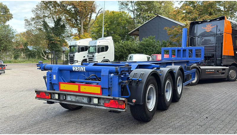 Hendricks 20ft container Kippchassis 24V hydraulic Self support! - Containerbil/ Växelflak semitrailer: bild 2 Hendricks 20ft container Kippchassis 24V hydraulic Self support! - Containerbil/ Växelflak semitrailer: bild 2
