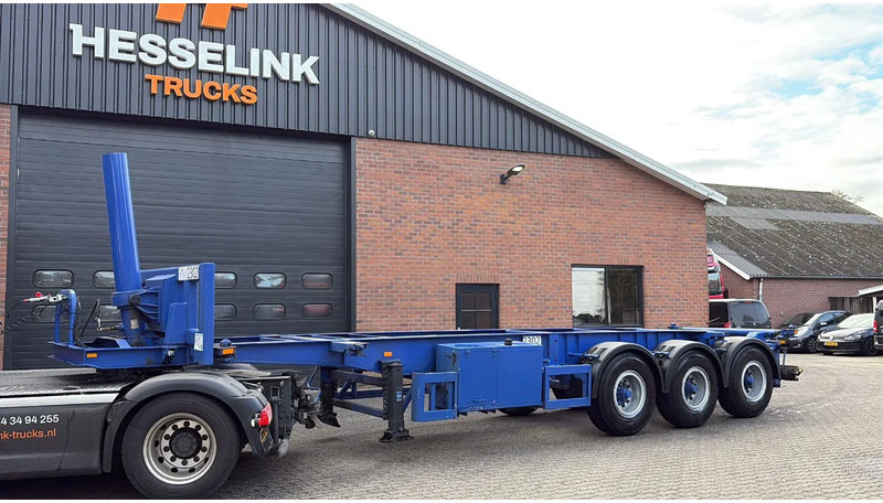 Hendricks 20ft container Kippchassis 24V hydraulic Self support! - Containerbil/ Växelflak semitrailer: bild 1 Hendricks 20ft container Kippchassis 24V hydraulic Self support! - Containerbil/ Växelflak semitrailer: bild 1