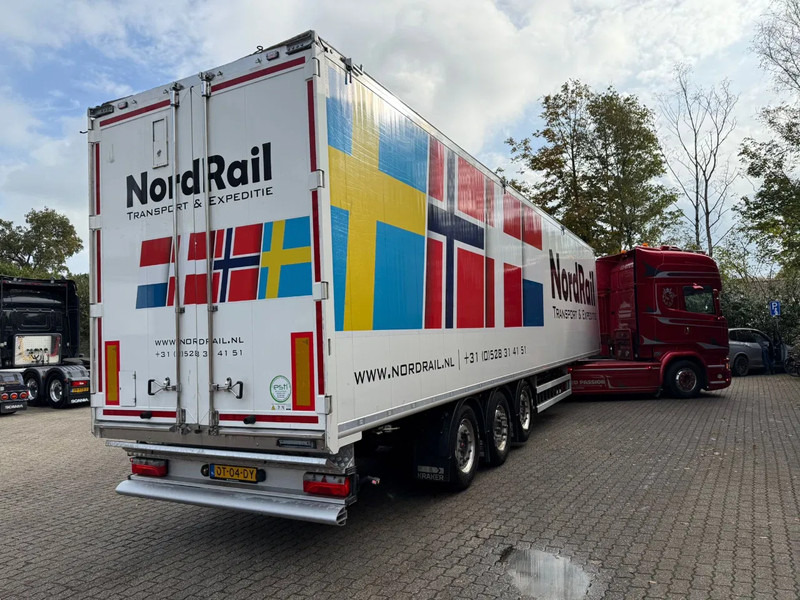 Kraker 2X K-Force 92m3 Alcoa SAF Tyrepilot Liftas 8MM Cargo Floor - Top condition - Moving floor semitrailer: bild 3 Kraker 2X K-Force 92m3 Alcoa SAF Tyrepilot Liftas 8MM Cargo Floor - Top condition - Moving floor semitrailer: bild 3