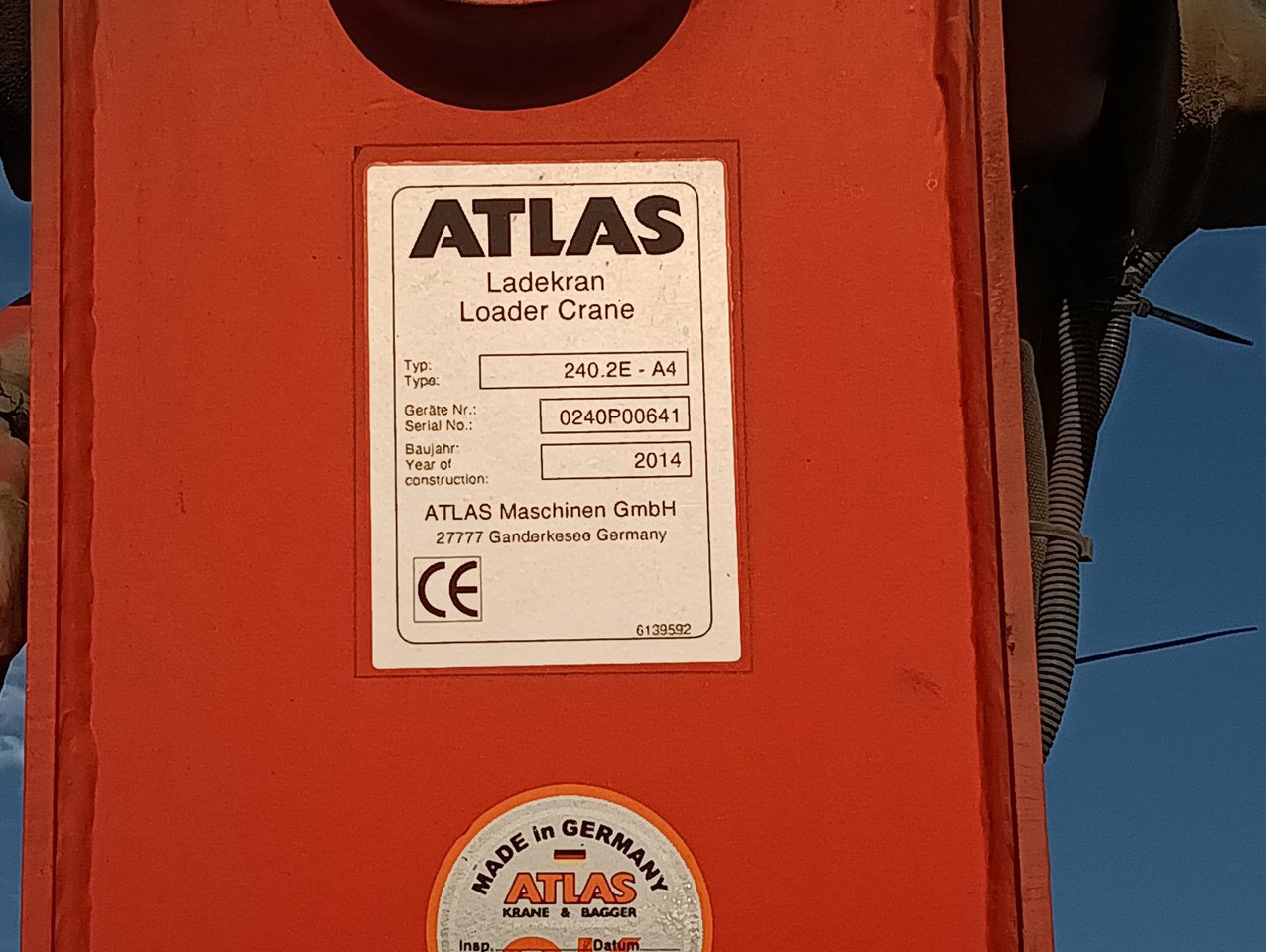 MAN TGS 26:480 6x4 EURO5 ATLAS 240.2E-A4 3-S-Kipper - Tippbil lastbil, Kranbil: bild 2 MAN TGS 26:480 6x4 EURO5 ATLAS 240.2E-A4 3-S-Kipper - Tippbil lastbil, Kranbil: bild 2