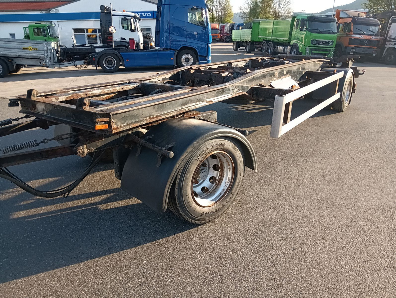 Meiller MEILLER HKM G18 SZL SCHLITTEN BPW Trommel 3,38t - Lastväxlarsläp/ Liftdumpersläp: bild 1 Meiller MEILLER HKM G18 SZL SCHLITTEN BPW Trommel 3,38t - Lastväxlarsläp/ Liftdumpersläp: bild 1