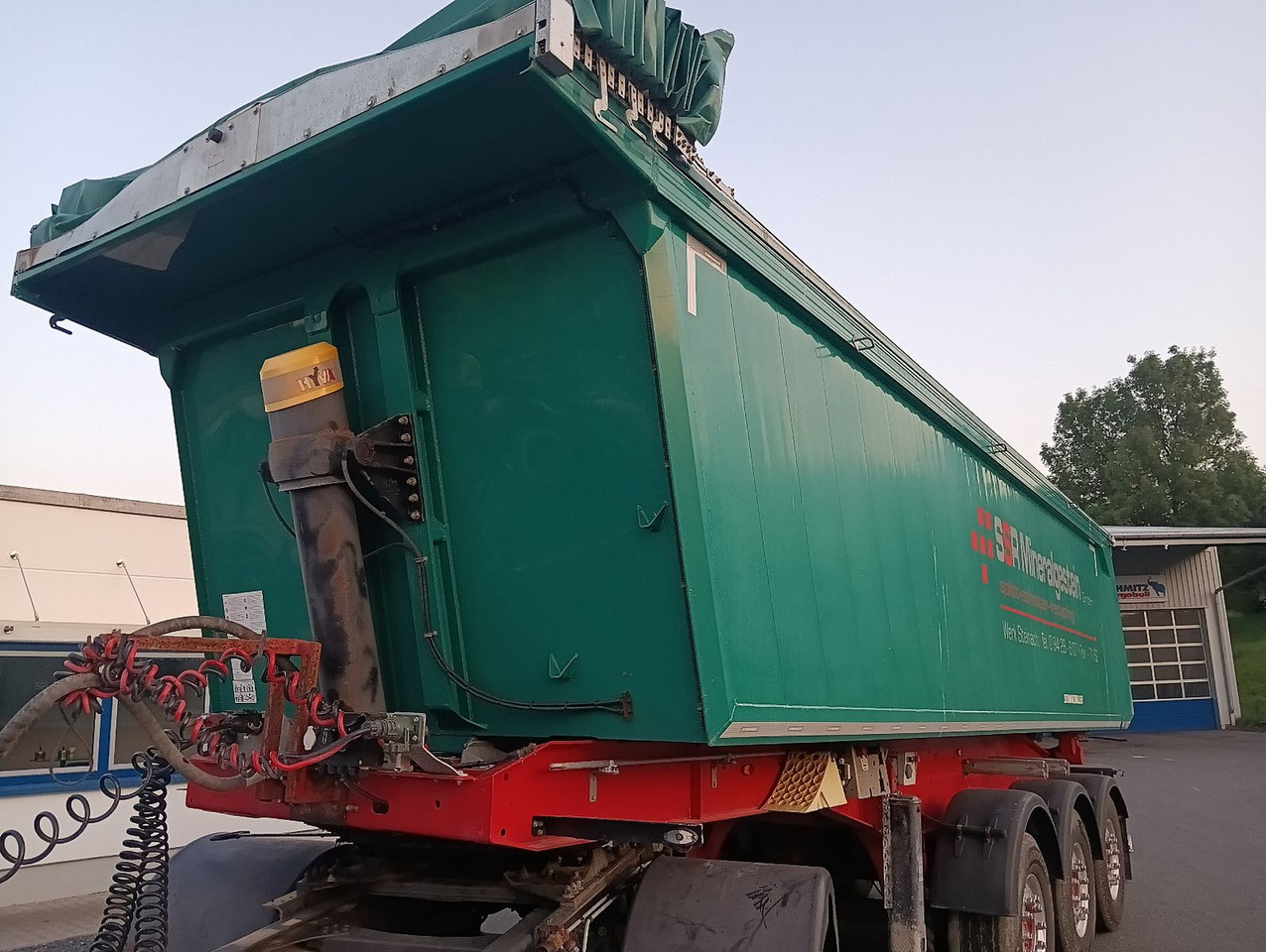 Schwarzmüller 3-A Alumulde ALCOA 27m3 SAF Lift 5,4t el.Verdeck - Tippbil semitrailer: bild 3 Schwarzmüller 3-A Alumulde ALCOA 27m3 SAF Lift 5,4t el.Verdeck - Tippbil semitrailer: bild 3