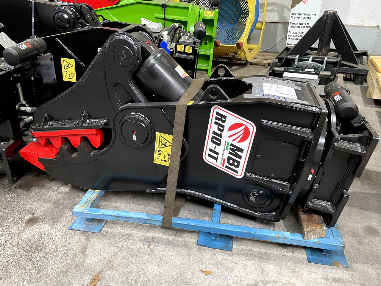 MBi 1100kg for 13- 17to. Bagger - Hydraulisk sax för Tillbehör: bild 4 MBi 1100kg for 13- 17to. Bagger - Hydraulisk sax för Tillbehör: bild 4