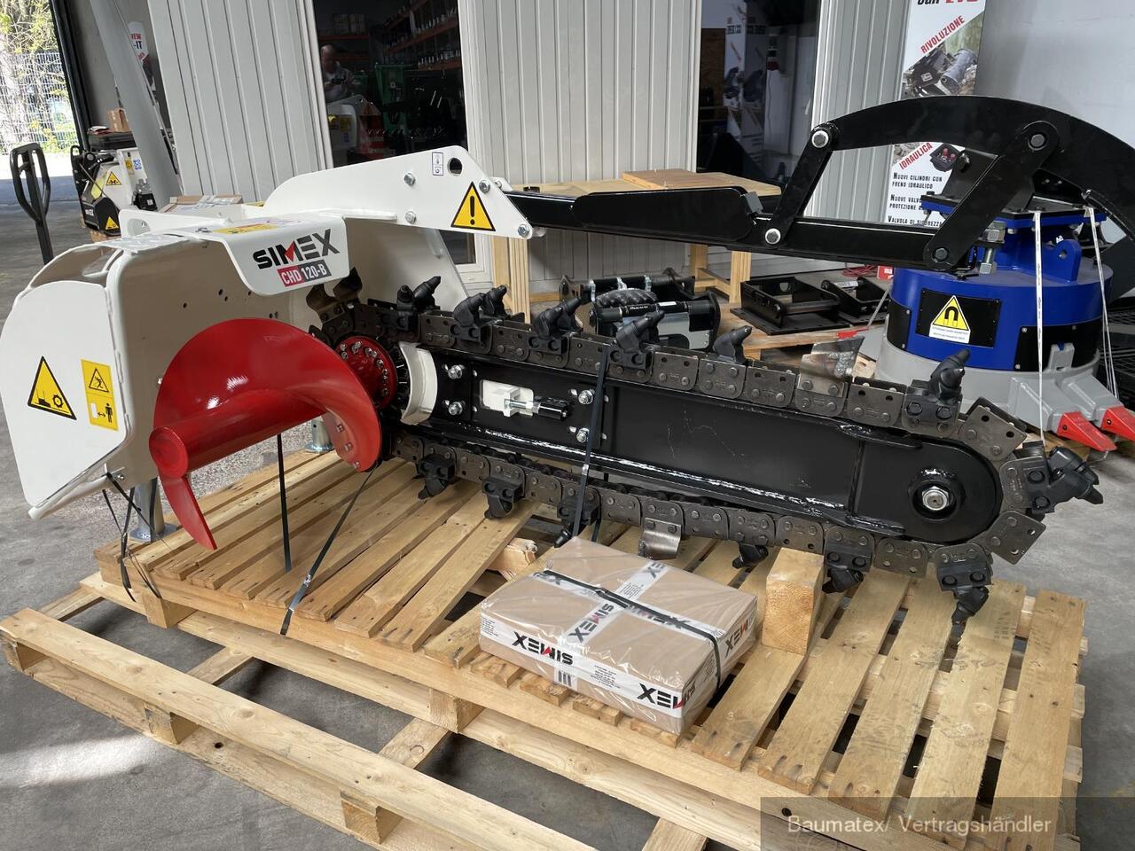 Simex CHD 120B für 1,2m Tiefe/ 150mm Breite - Kedjegrävare: bild 1 Simex CHD 120B für 1,2m Tiefe/ 150mm Breite - Kedjegrävare: bild 1